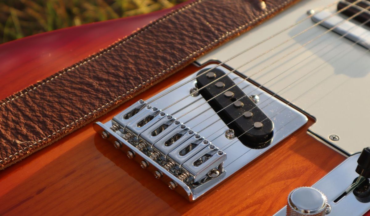 Chrome Telecaster bridge and pickup